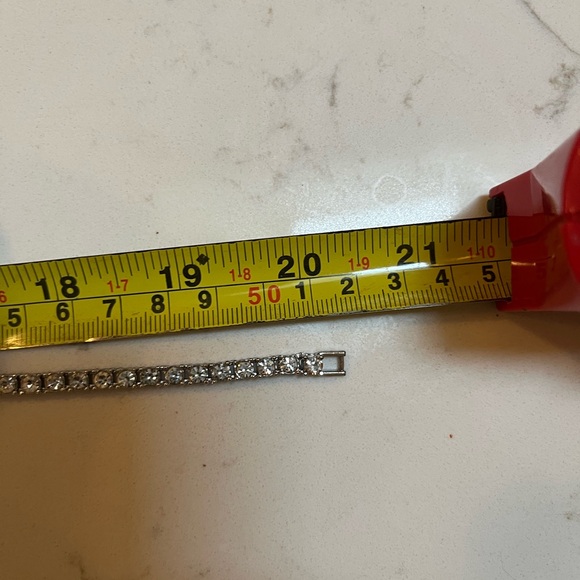 CZ Tennis necklace - Picture 2 of 3